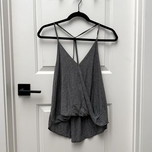 ABERCROMBIE & FITCH Dark Grey Tank Top